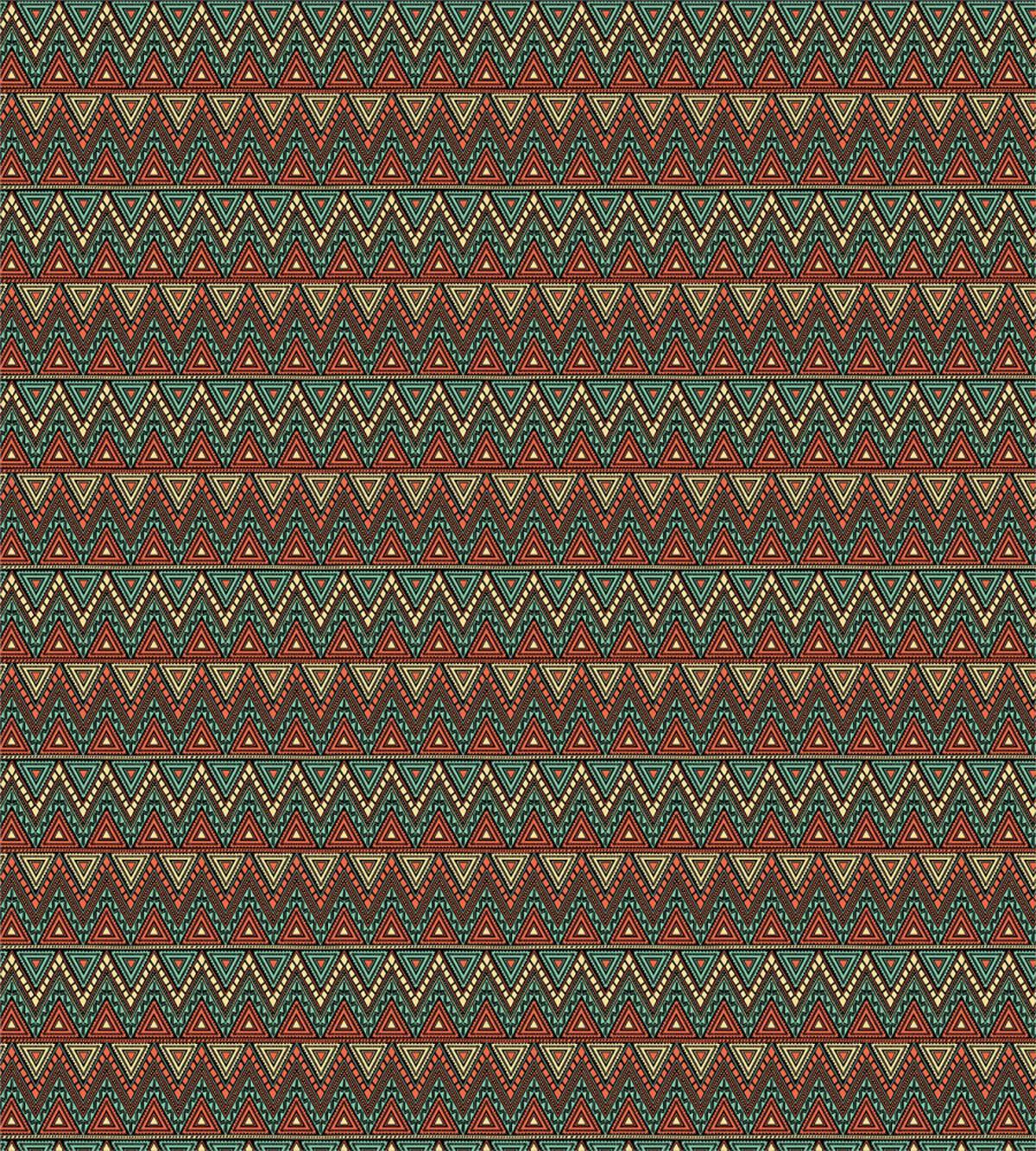 Triangles Zigzags — Pattern