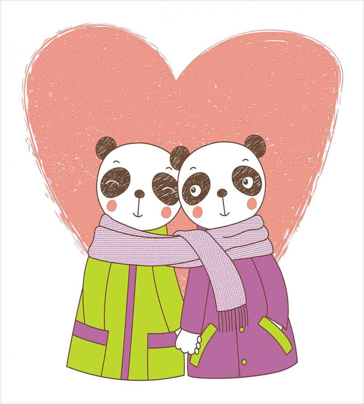 Lovers Holding Hands — Pattern