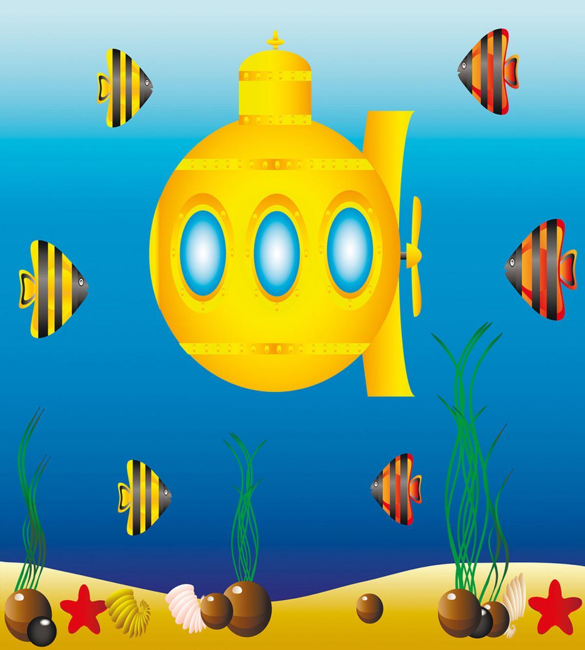 Fish Sea Grass — Pattern