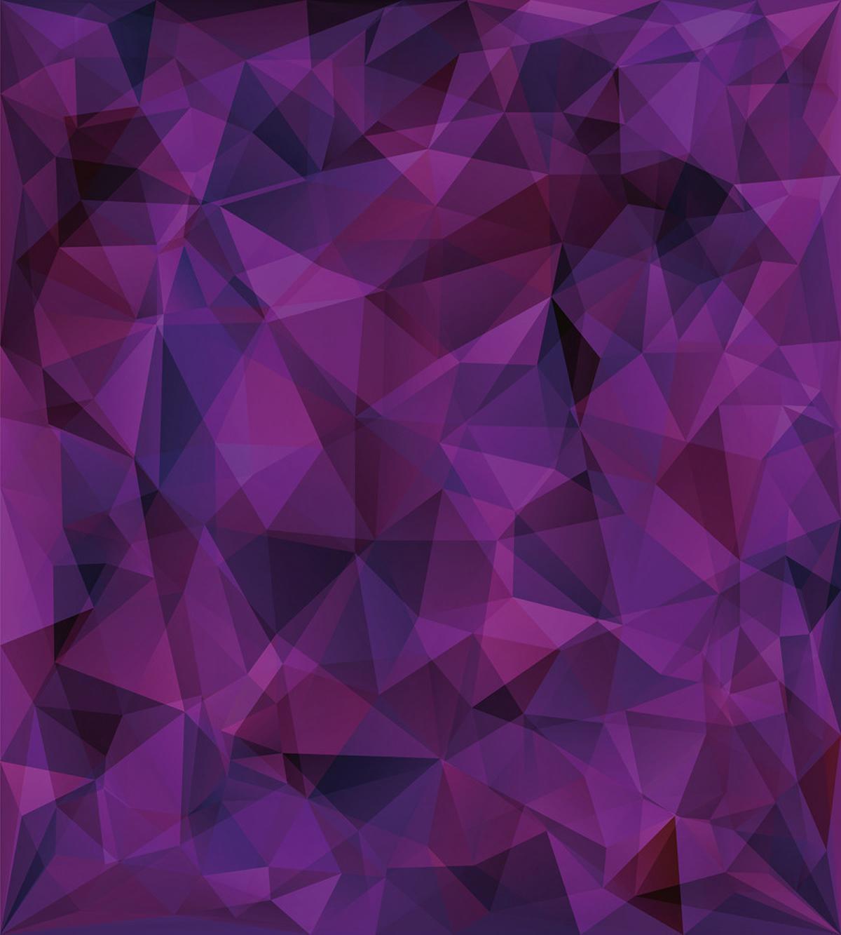 Triangle Purple Shape — Pattern