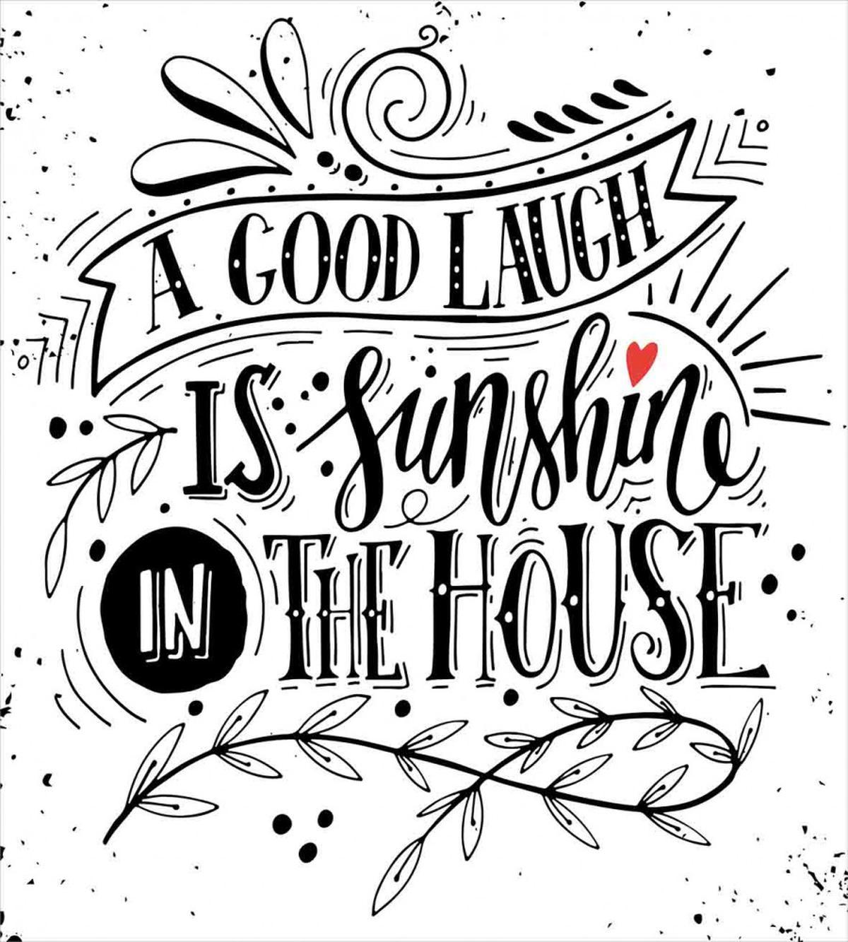 Laugh is Sunshine — Pattern