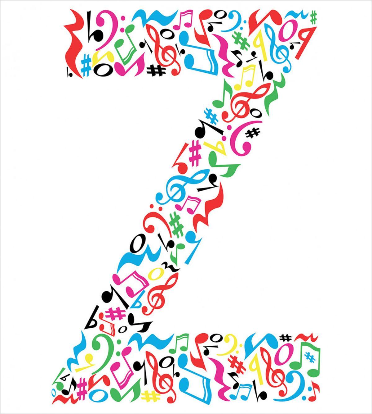 Miusic Signs Capital Z — Pattern