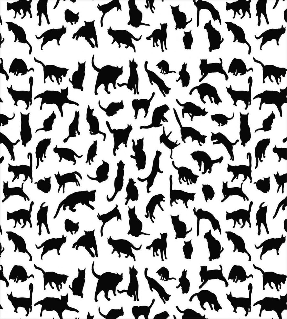 Silhouettes in Black — Pattern