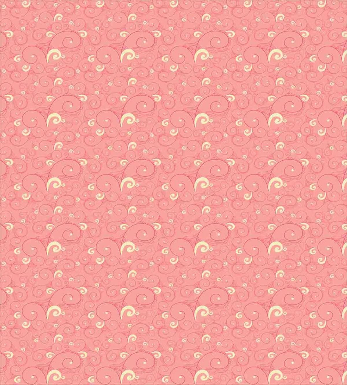 Repeating Ornate Curls — Pattern