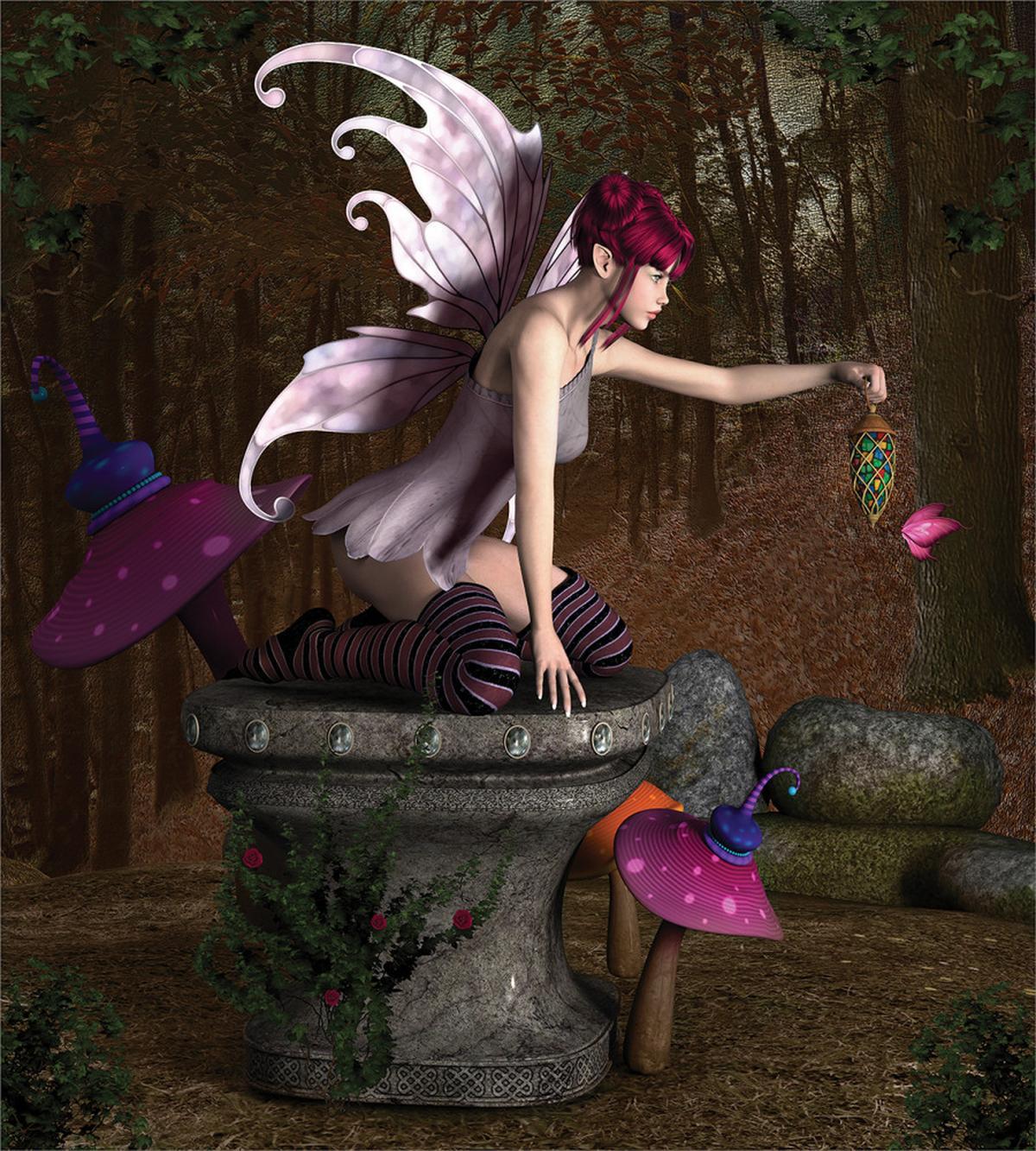 Mythical Creature Forest — Pattern