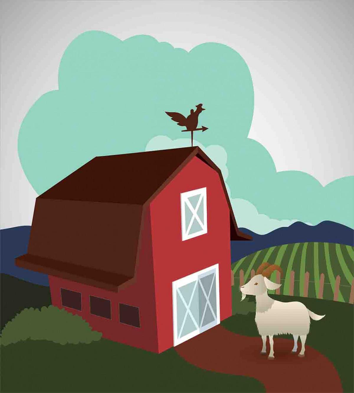 Rural Farmland Crop Bovine — Pattern