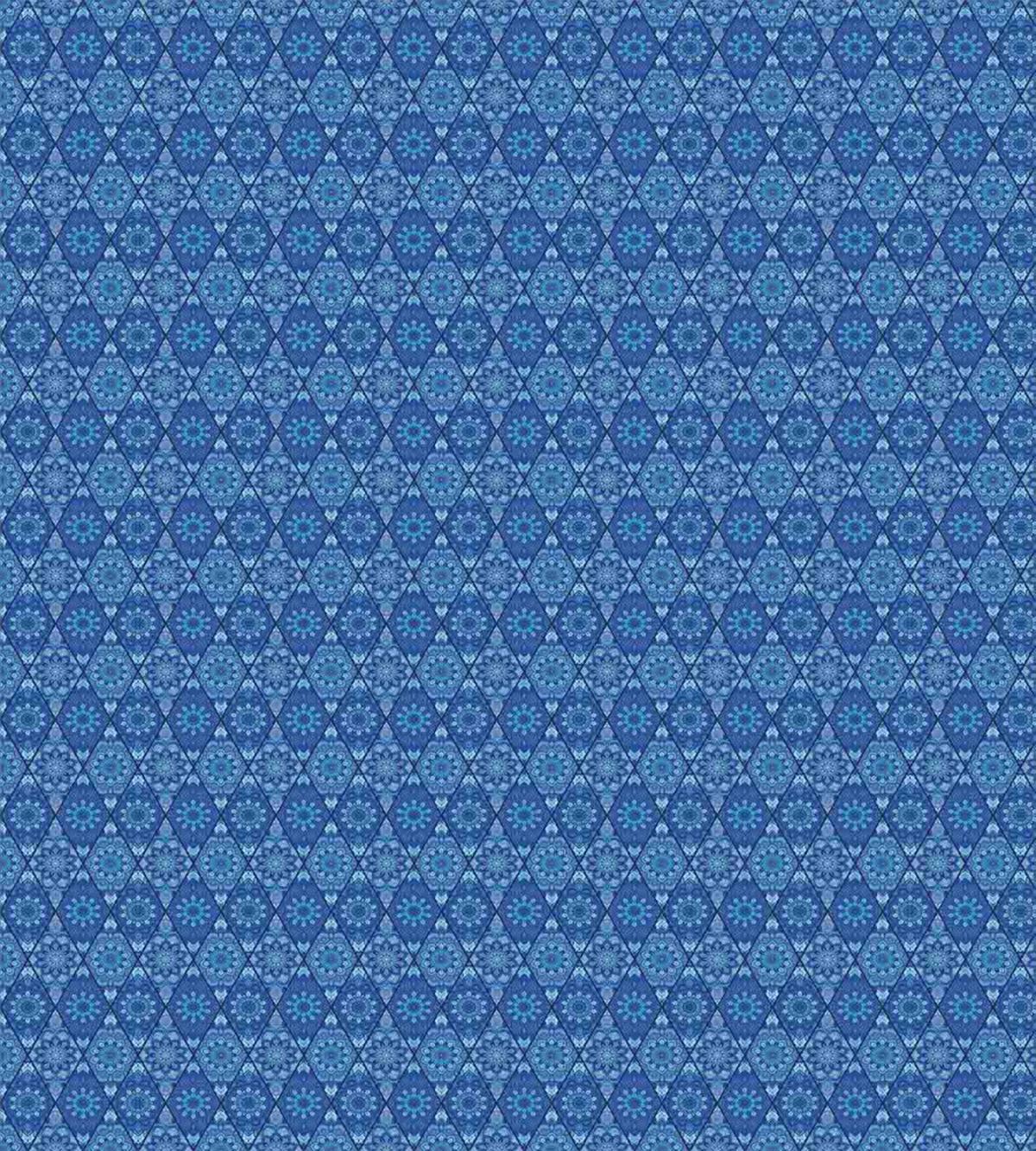 Rhombus Floral Boho — Pattern
