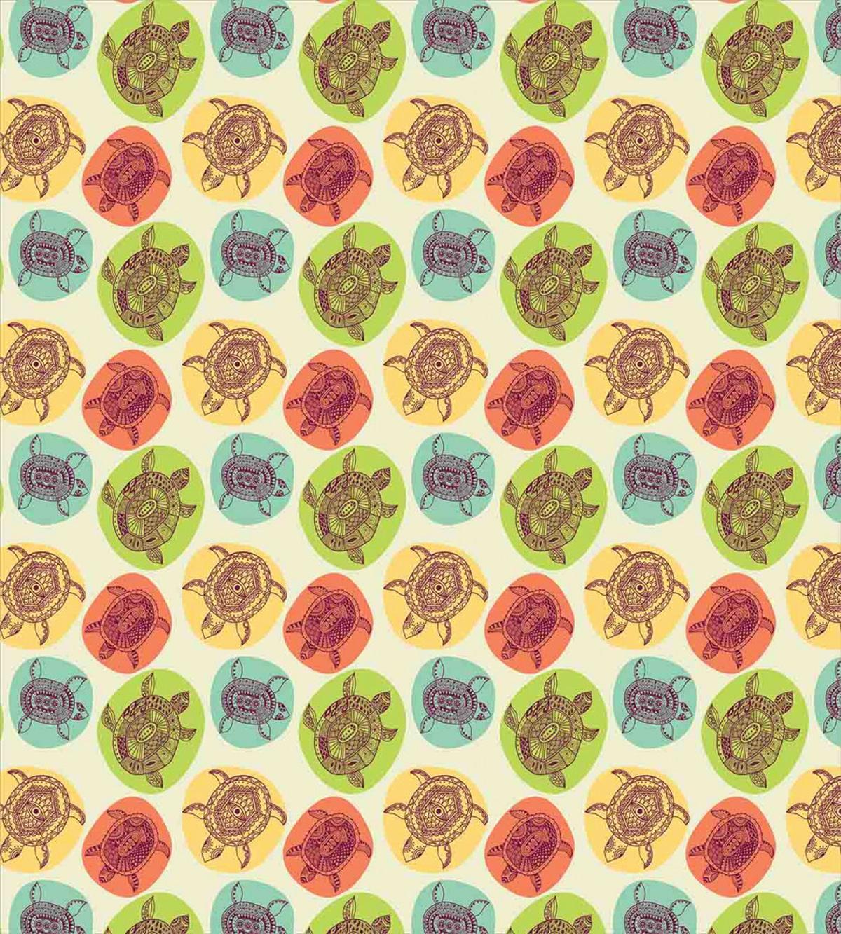 Sea Animals Color Blots — Pattern