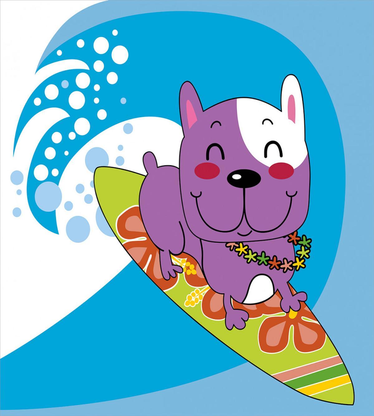Cartoon Bulldog — Pattern