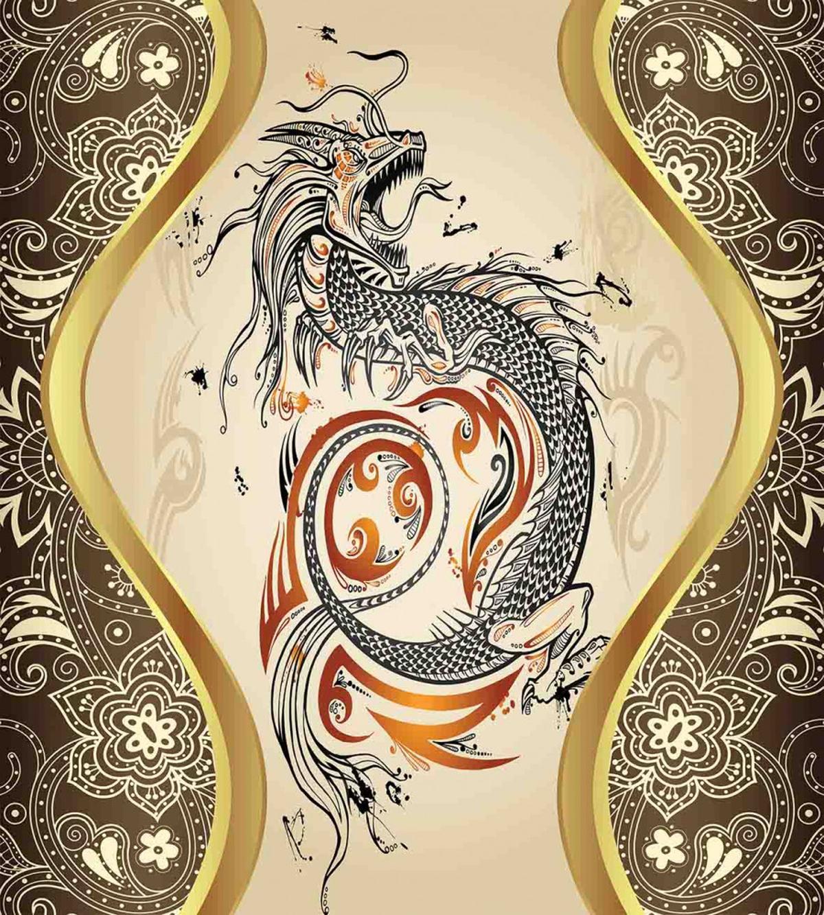 Serpent Mythological — Pattern