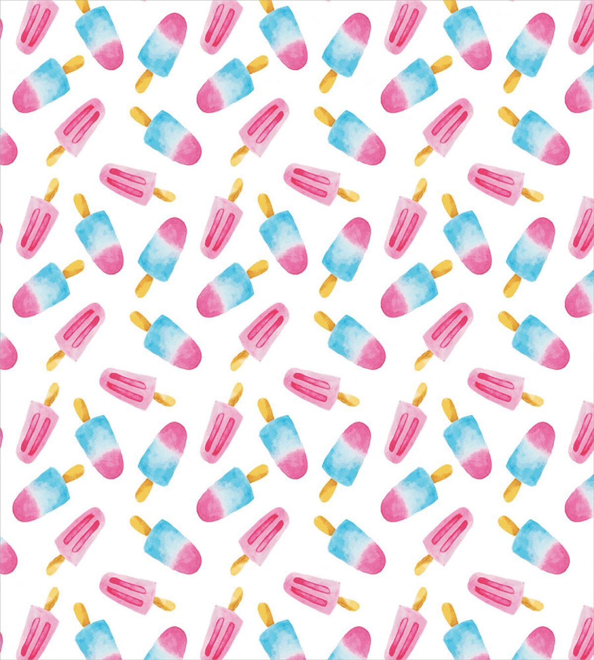 Watercolor Popsicles — Pattern