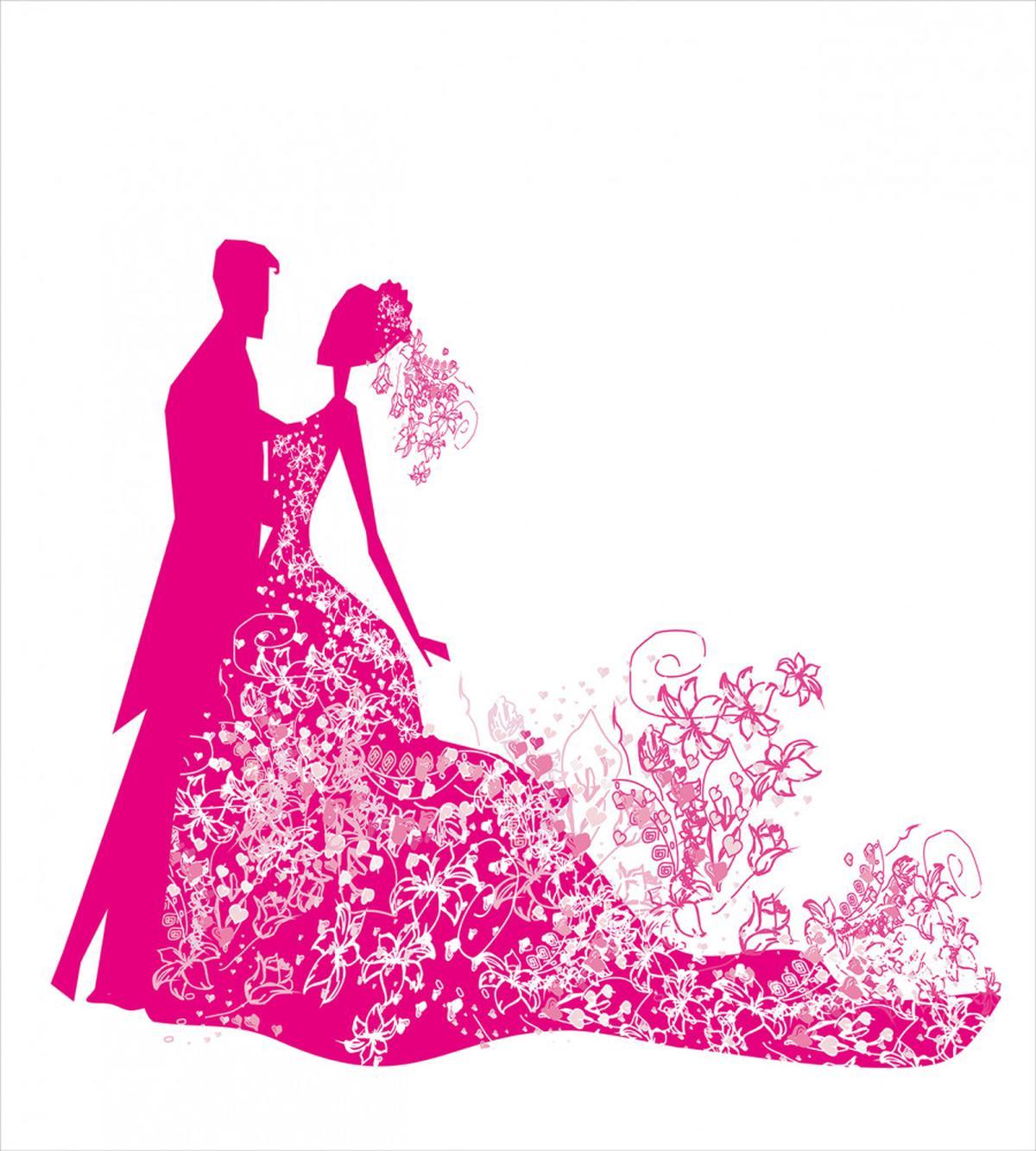 Dancing Couple Wedding — Pattern