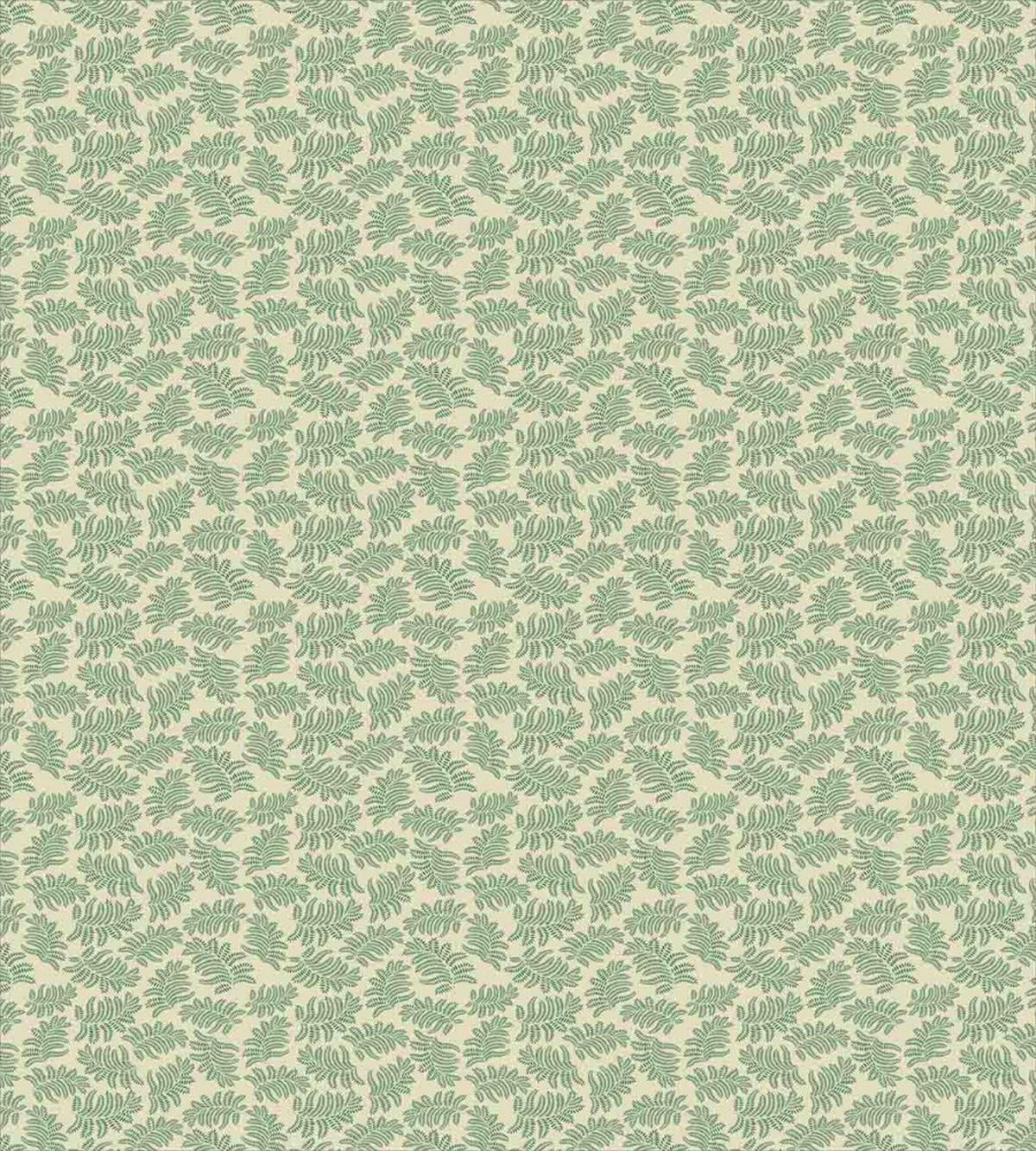Exotic Foliage on Beige Color — Pattern