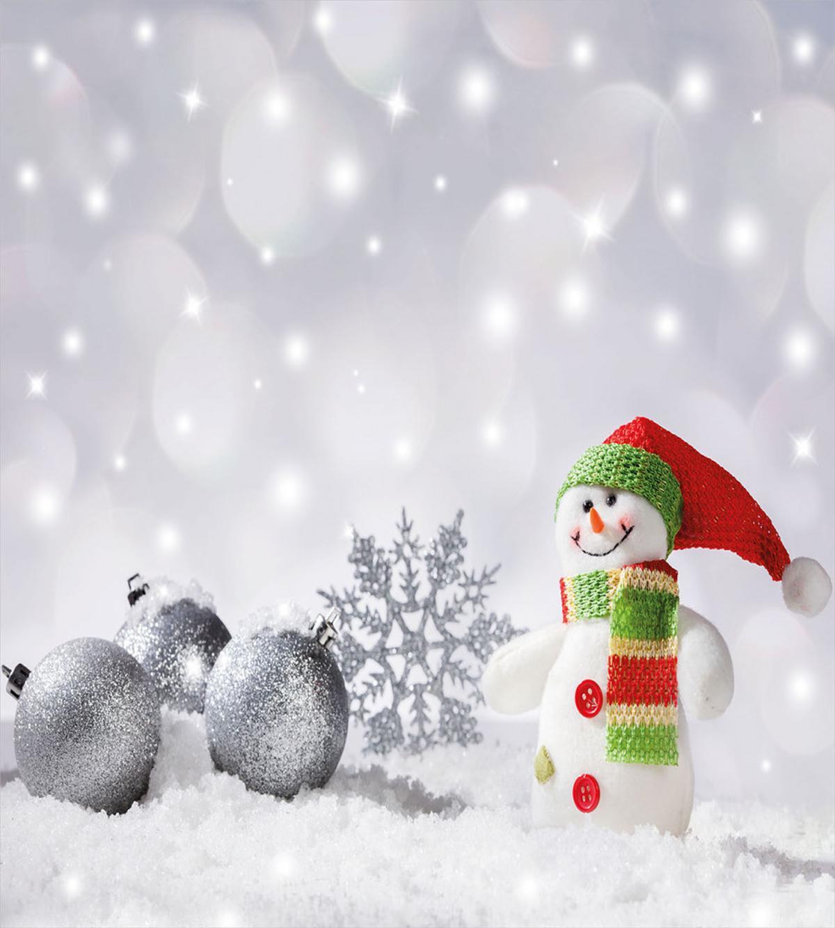 Little Snowman with Balls — Pattern