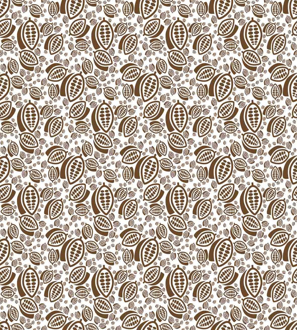 Chocolate Beans Abstract — Pattern