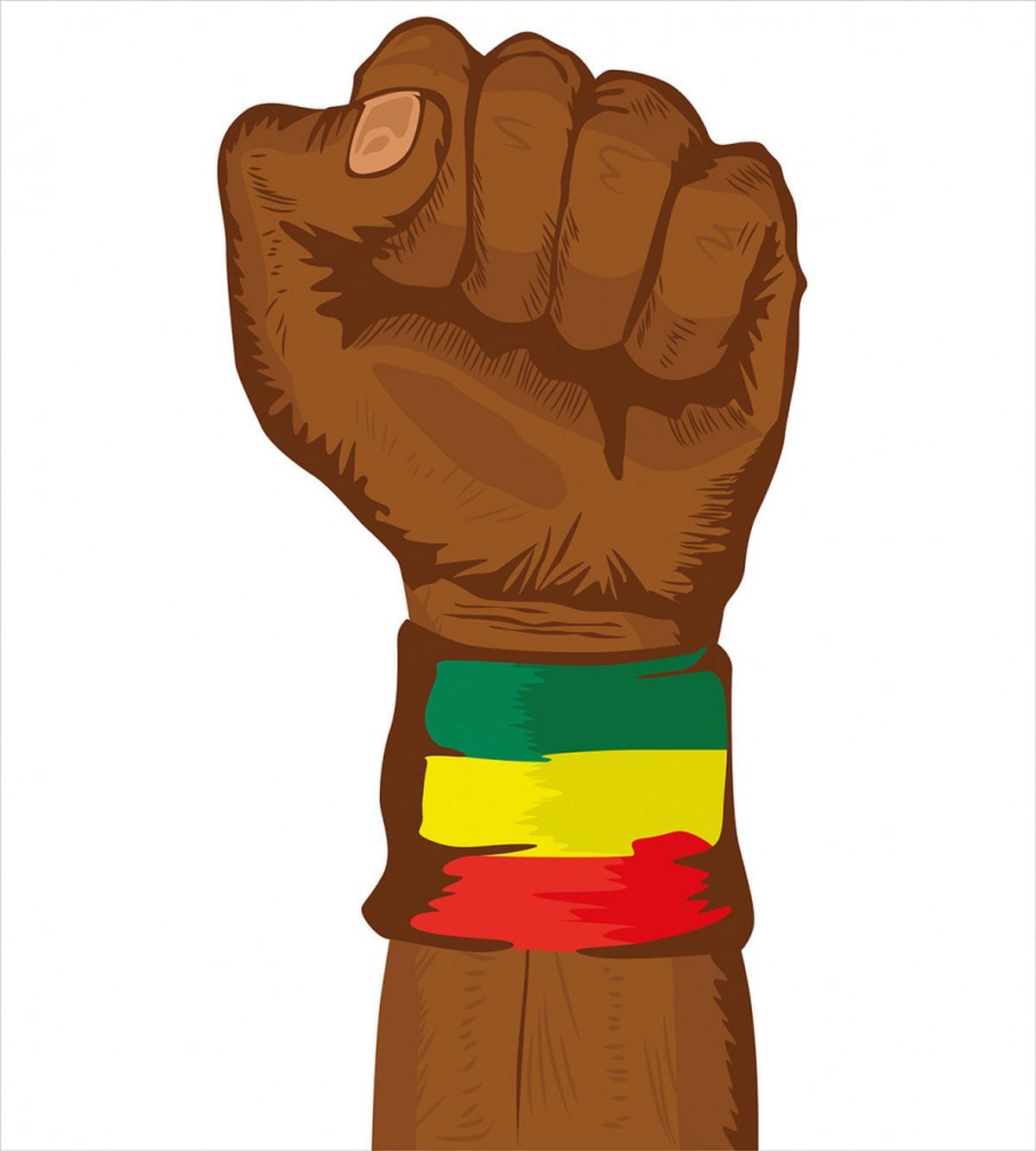 Ethiopian Flag Colors — Pattern
