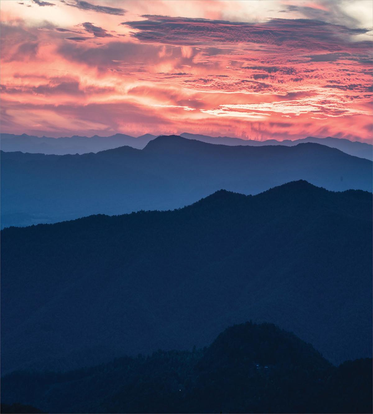 Blue Ridge Landscape — Pattern