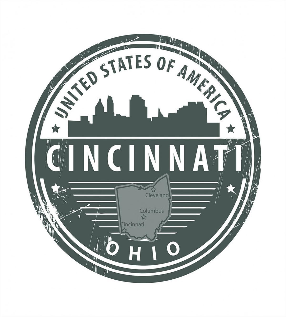 Aged America Emblem Ohio — Pattern