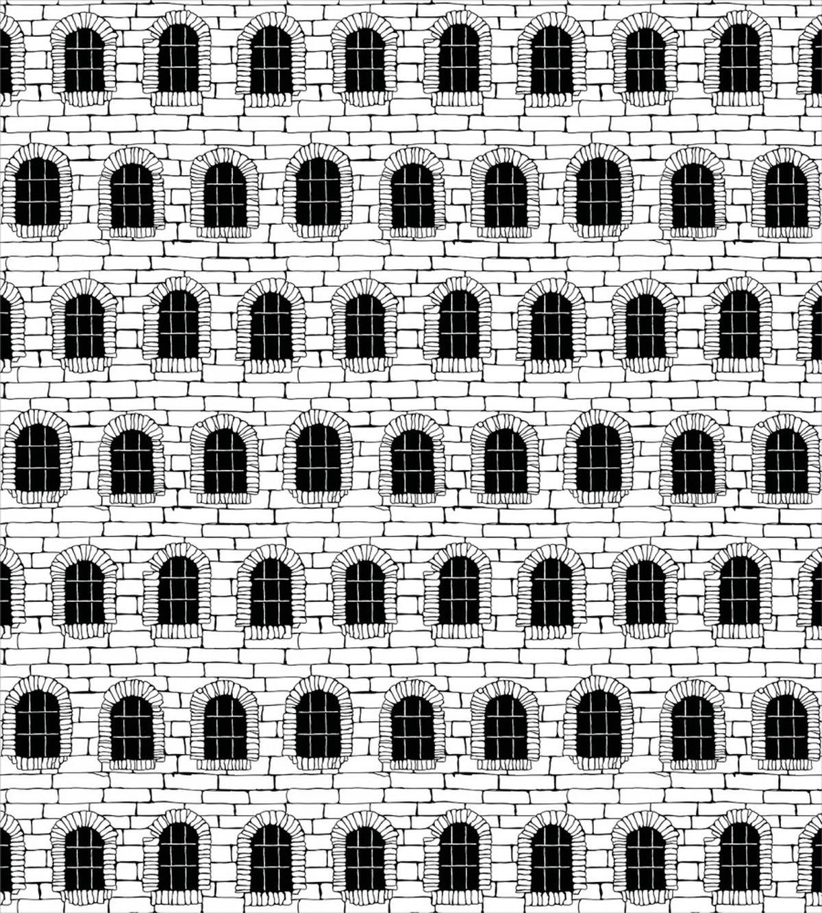 Hand Drawn Building — Pattern