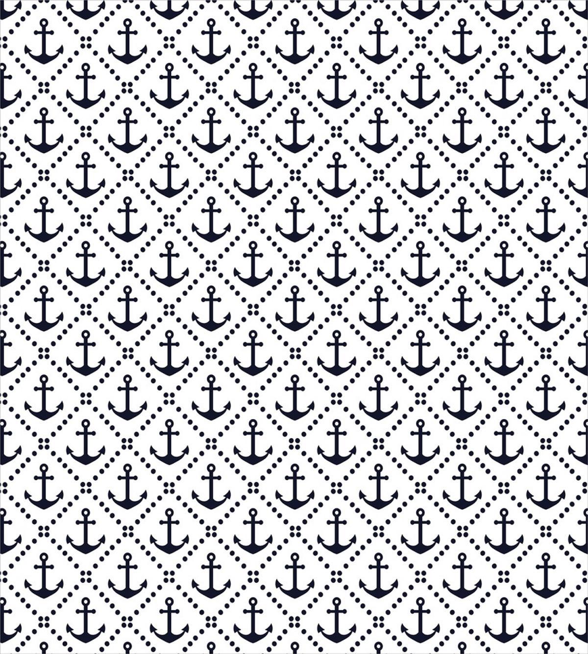 Nautical Anchor Dots — Pattern