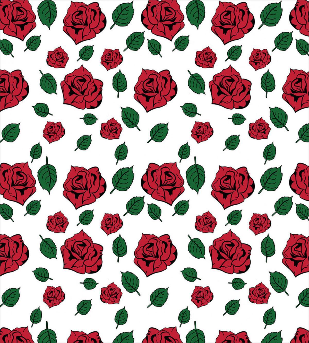 Romance Floral Doodle — Pattern