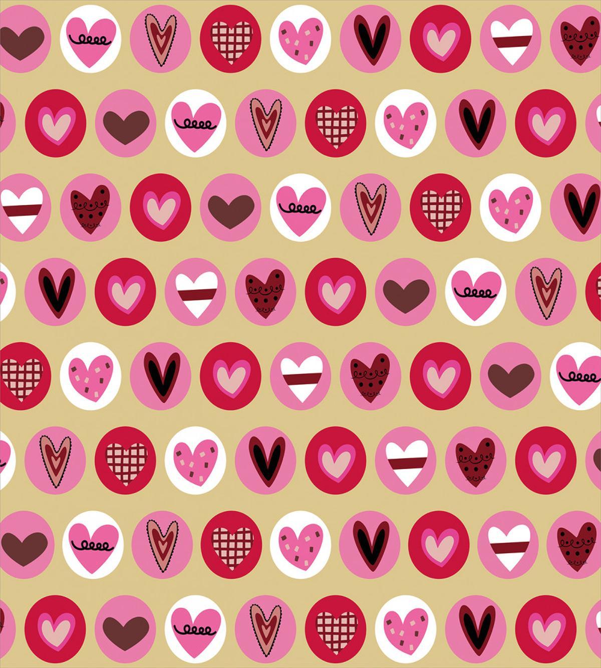 Cartoon Style Hearts — Pattern