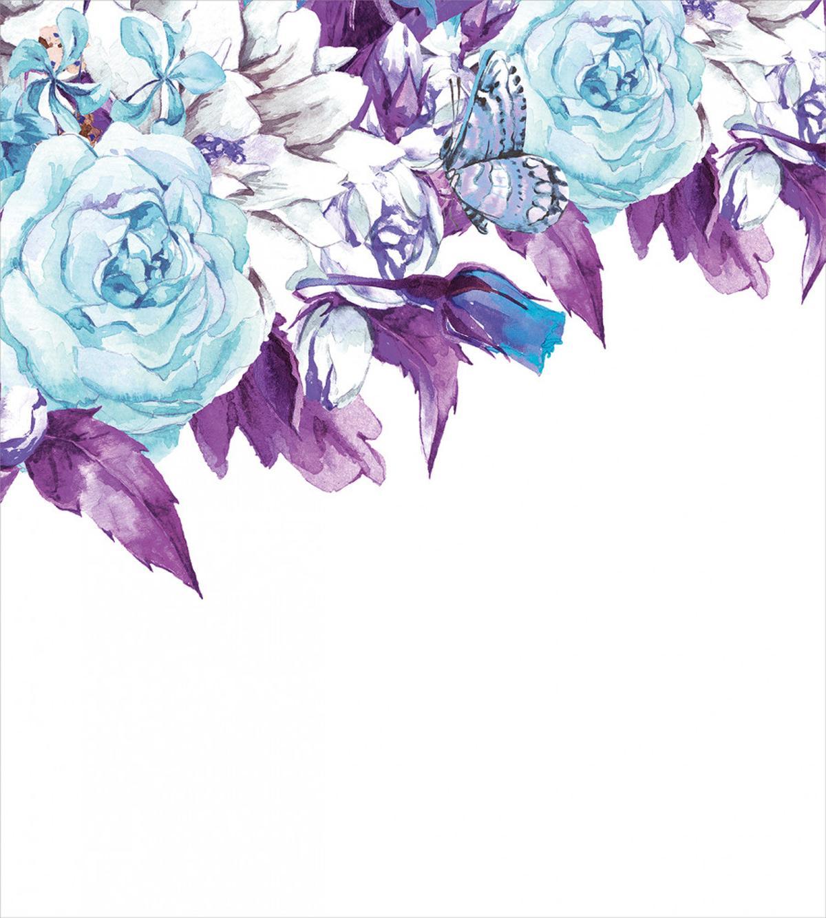 Vintage Flower Petals — Pattern