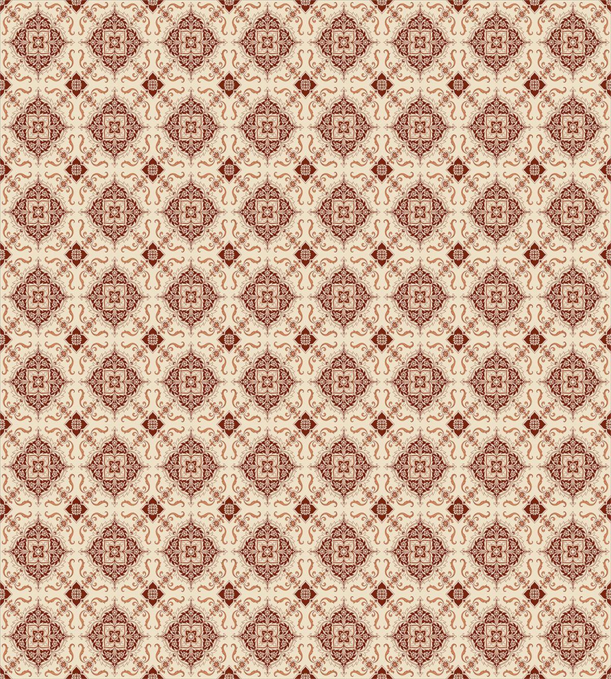 Oriental Flowers — Pattern