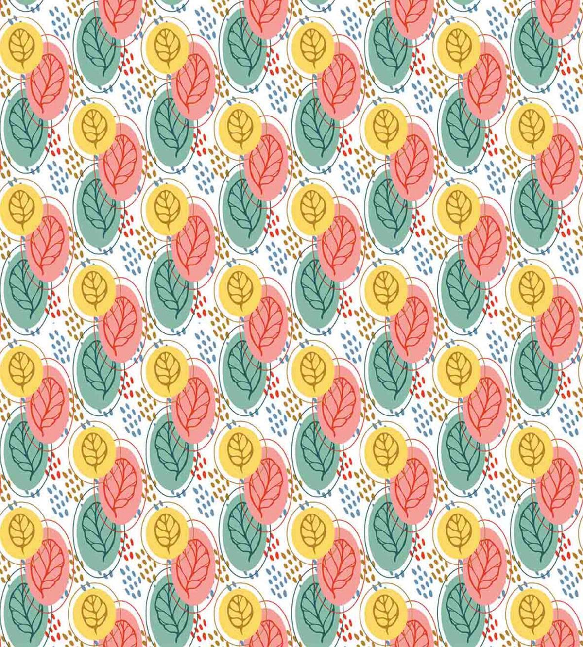 Pastel Botany on Spots — Pattern