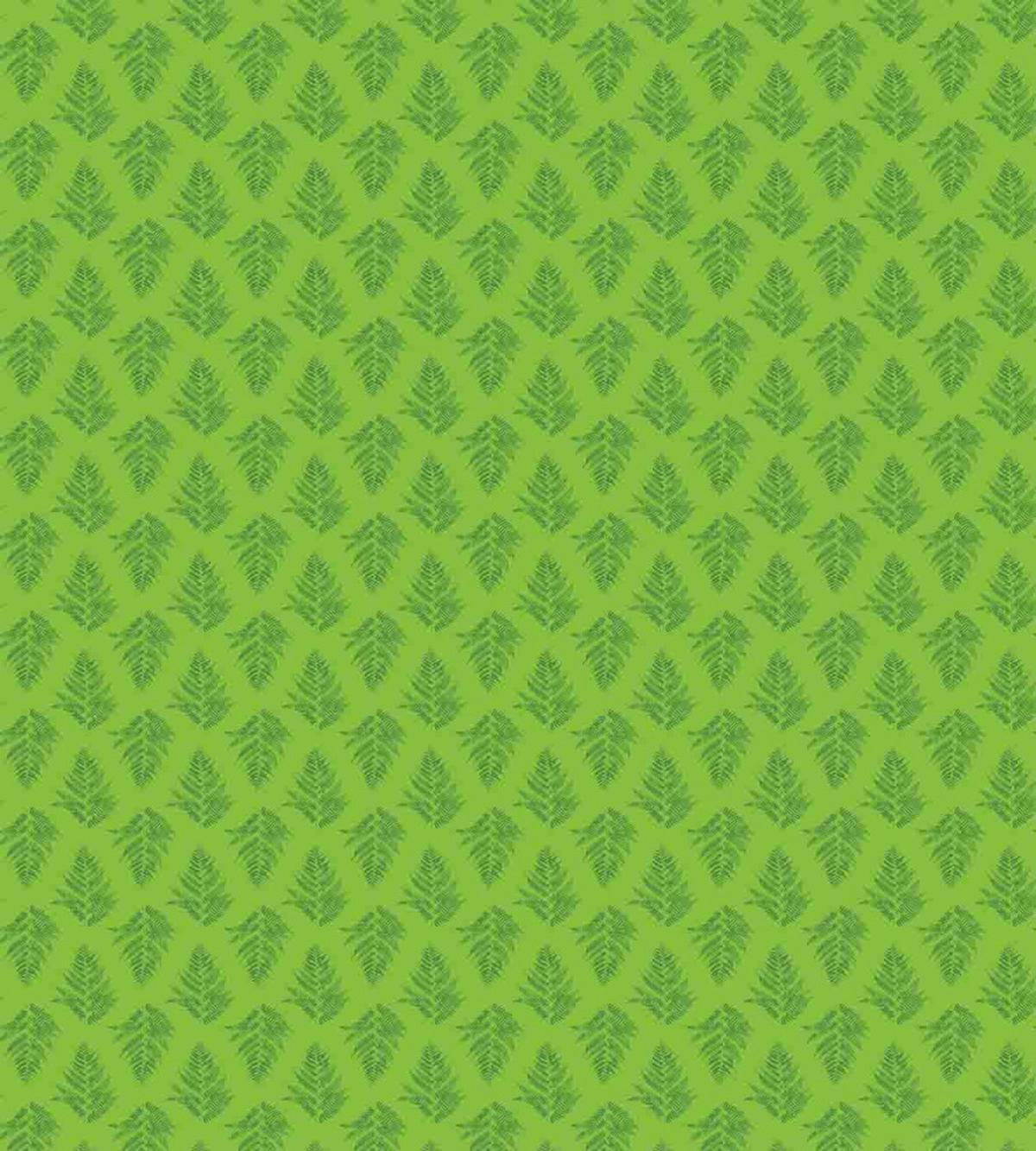 Botanic Composition in Green — Pattern