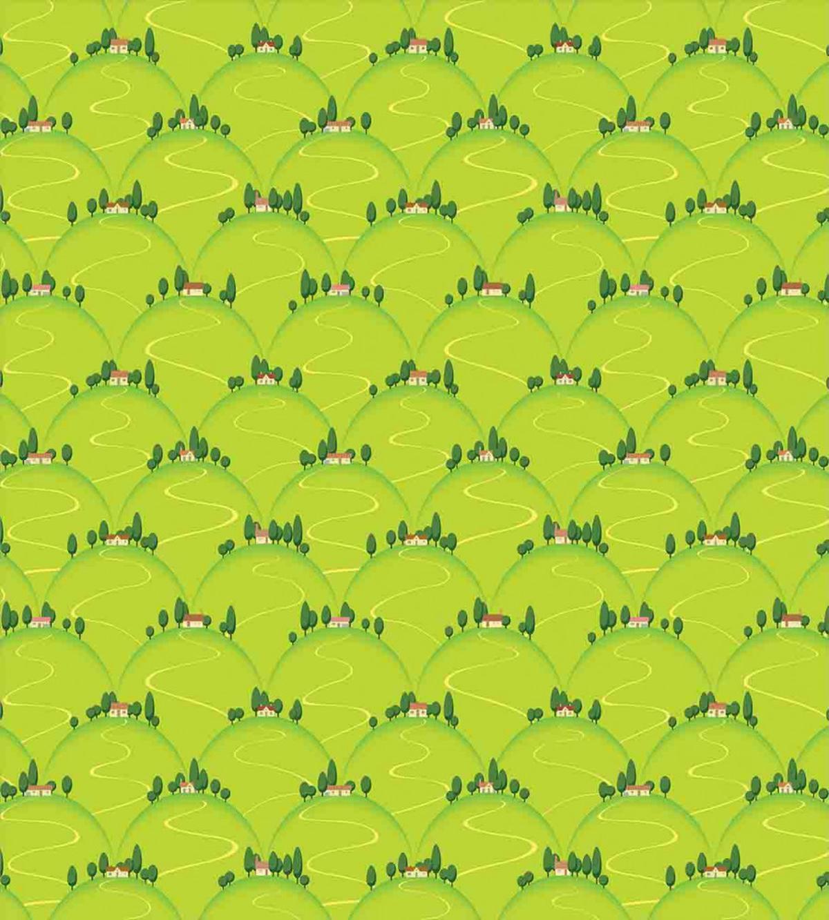 Country House on Hills — Pattern