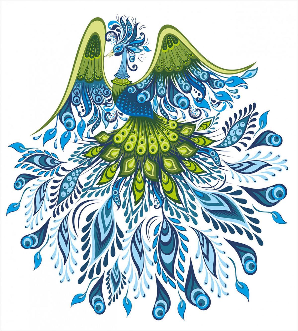Abstract Bird — Pattern