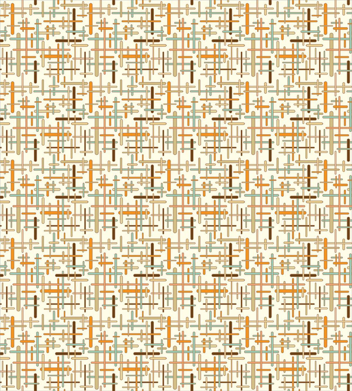Rounded Colorful Lines — Pattern