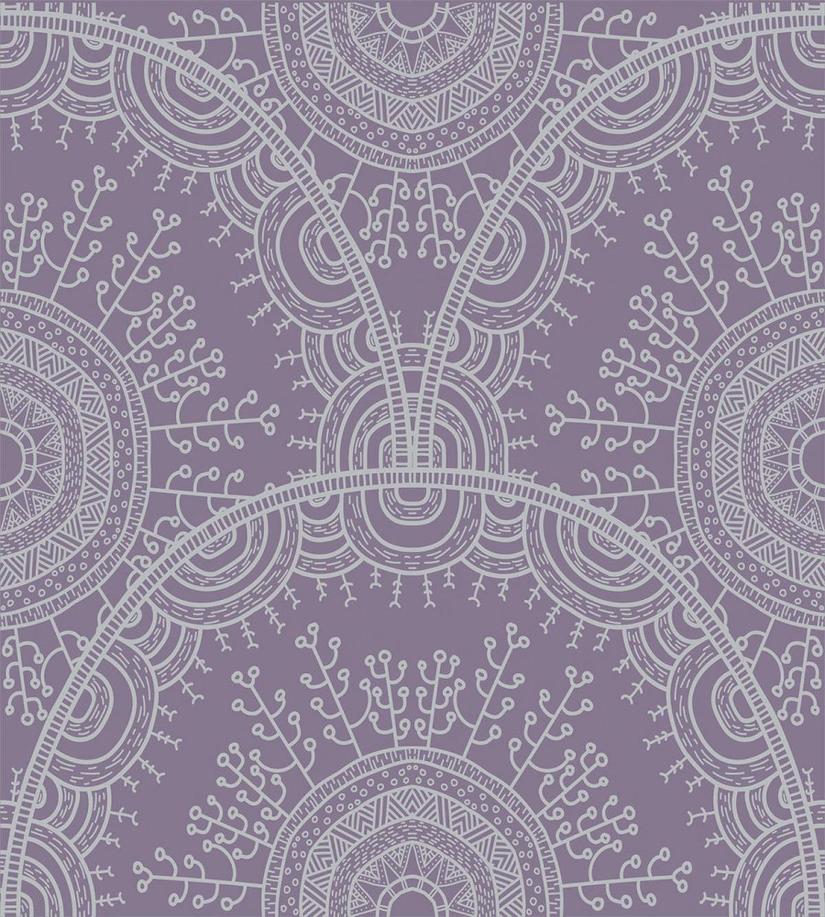 Oriental Themed Round Motif — Pattern