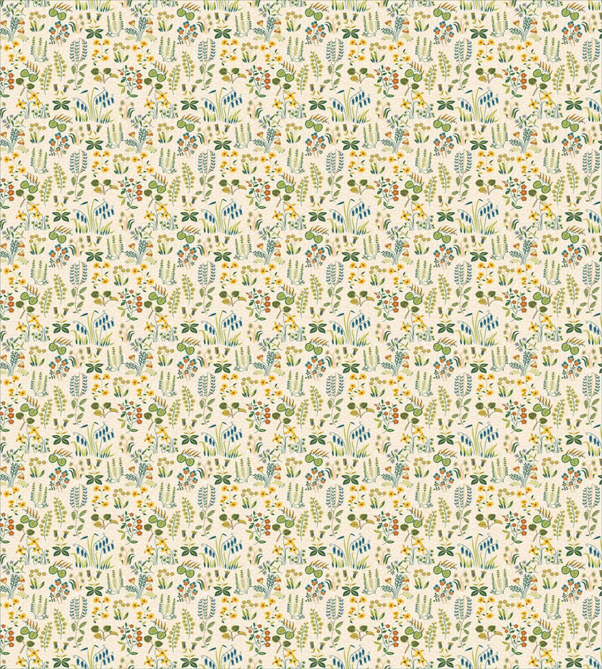 Pastel Herbal Botany — Pattern