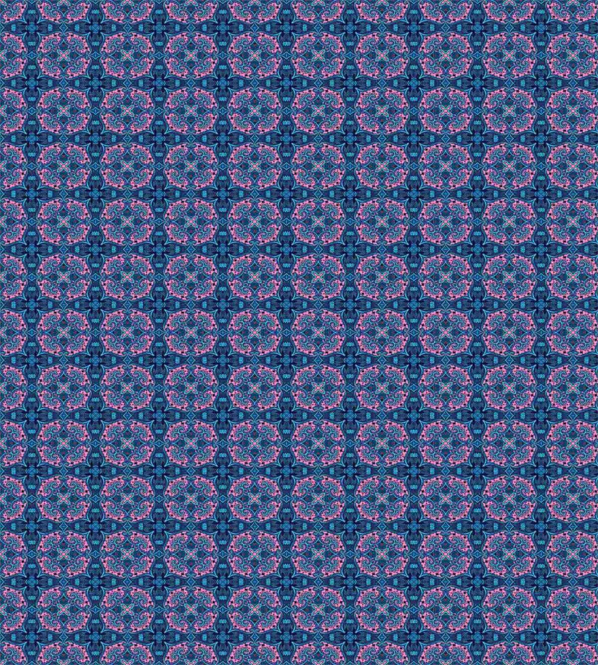 Floral Paisley Pink Blue — Pattern