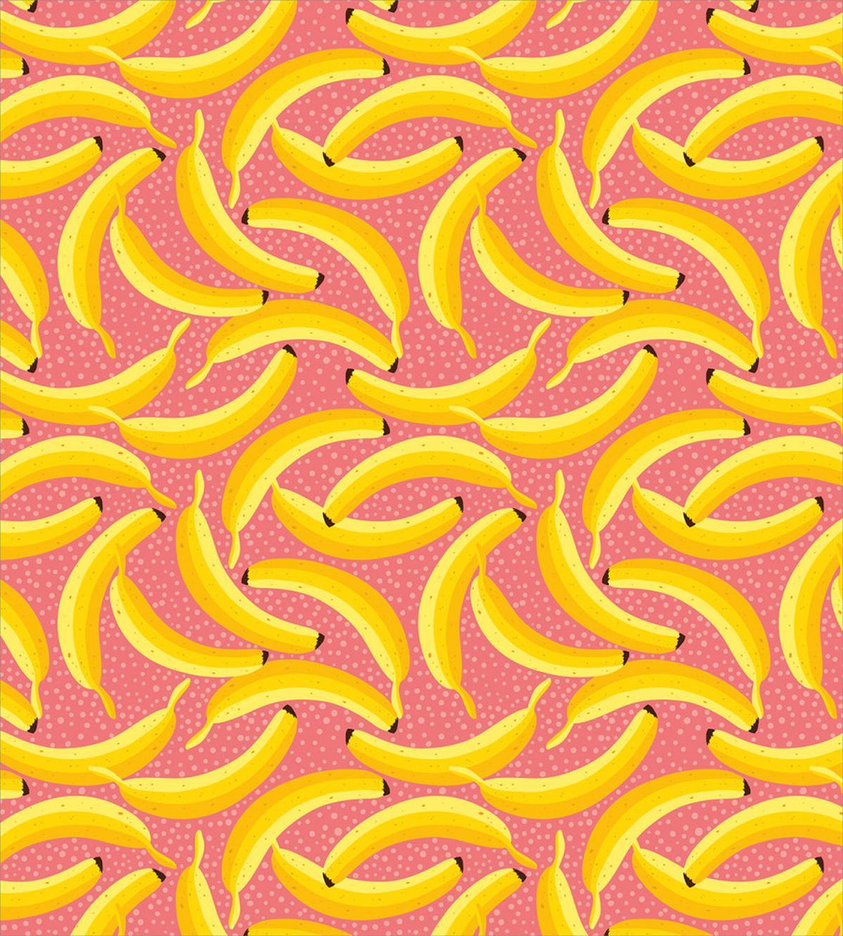 Exotic Fruits and Polka Dots — Pattern