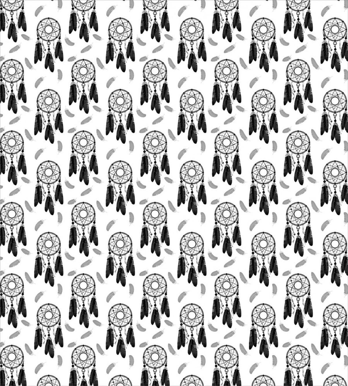 Art Ethnic Feathers — Pattern