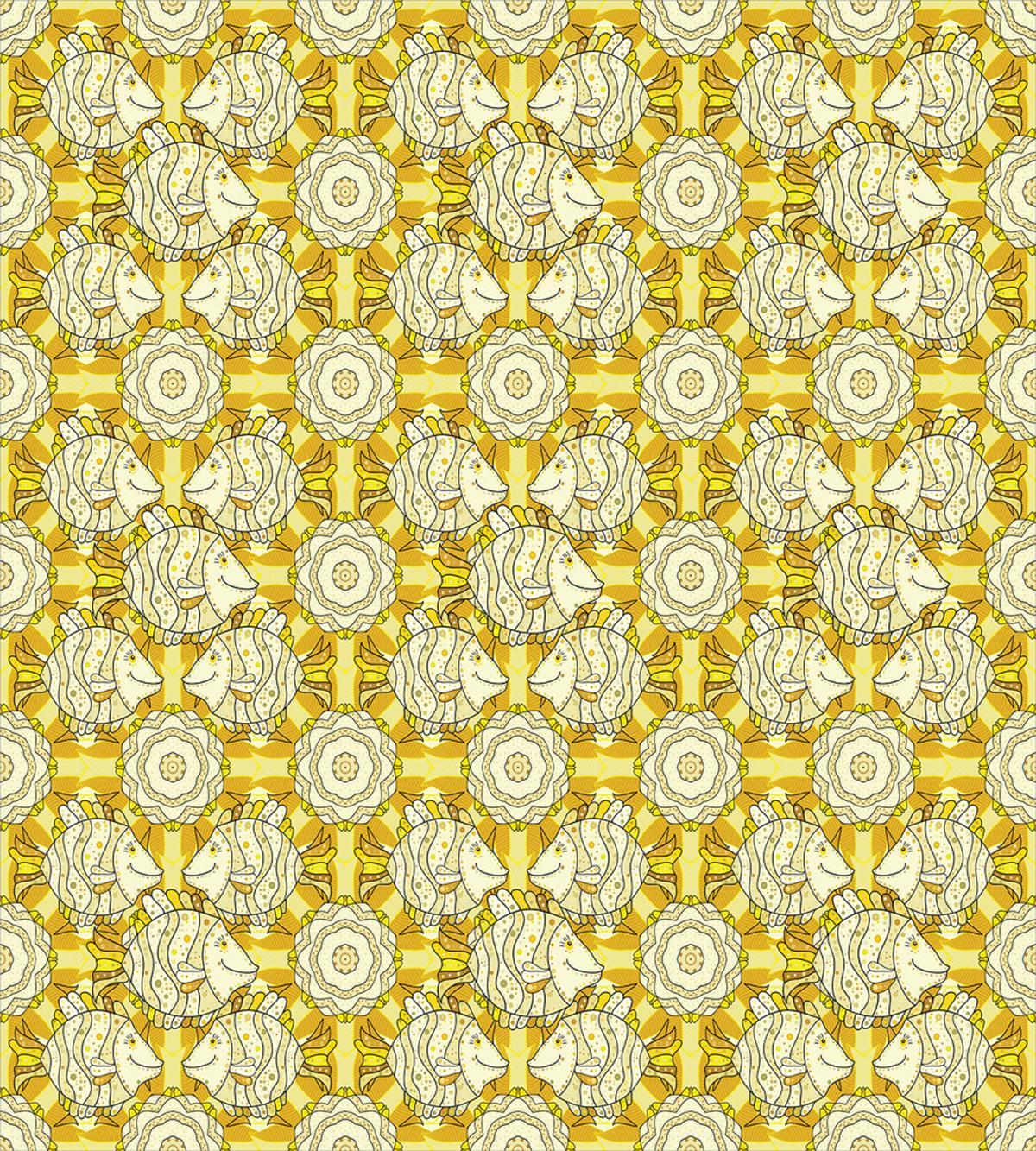 Striped Fishes — Pattern