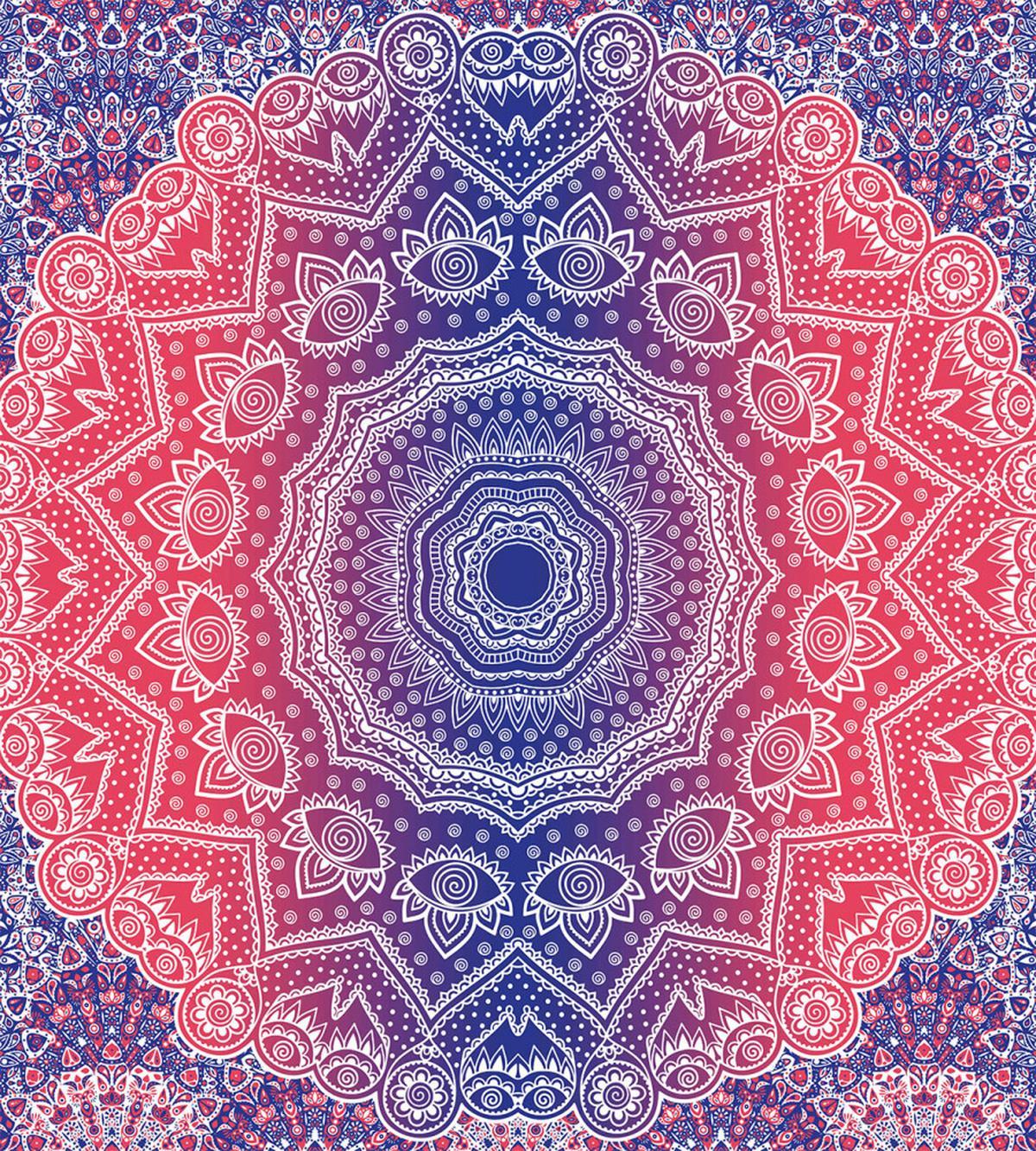 Hippie Ombre Boho Asian — Pattern