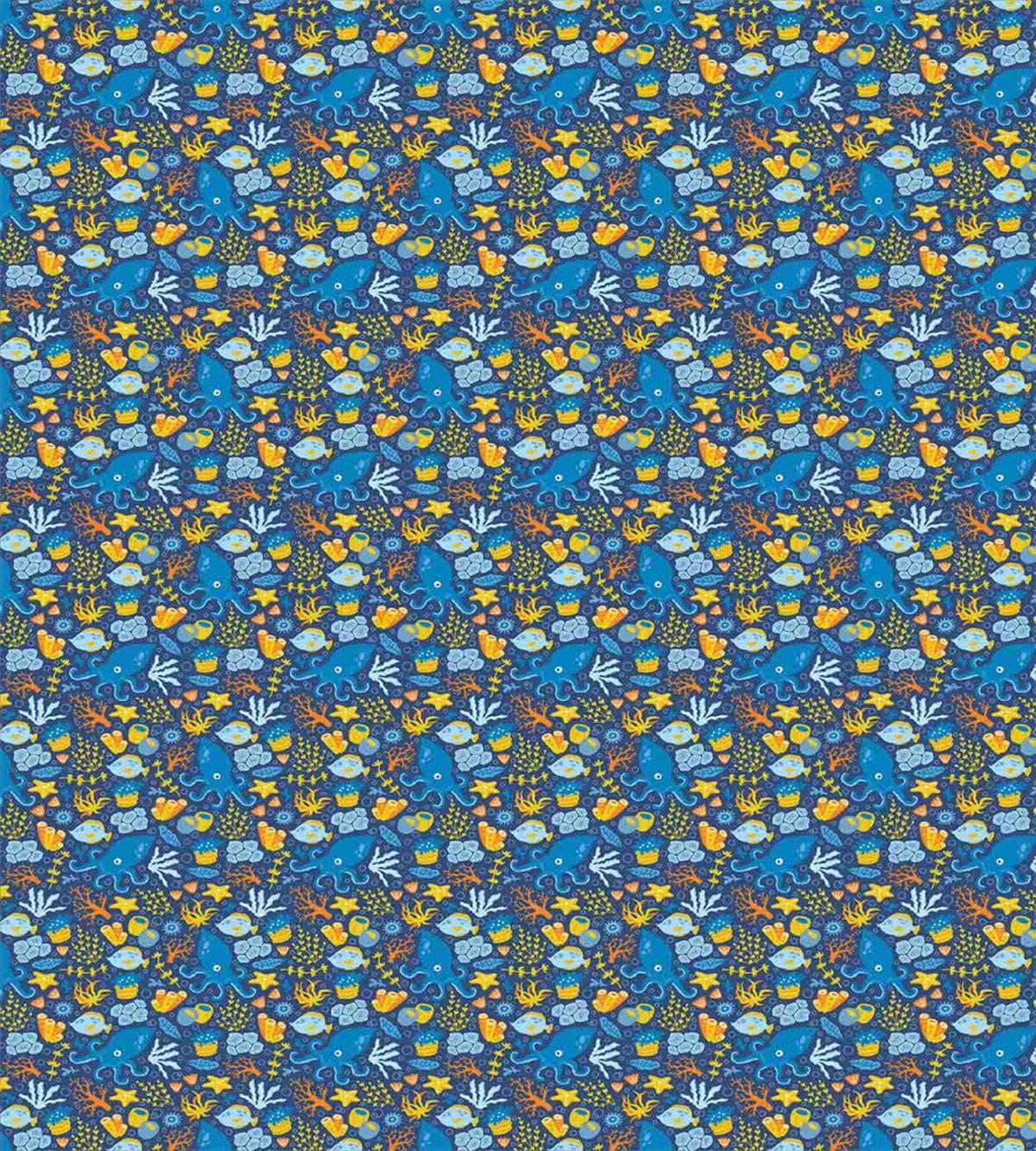 Octopus Fish Corals — Pattern