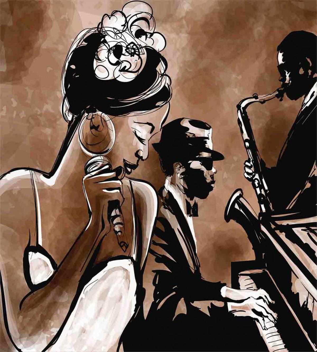 Musicians Band Performs Art — Pattern