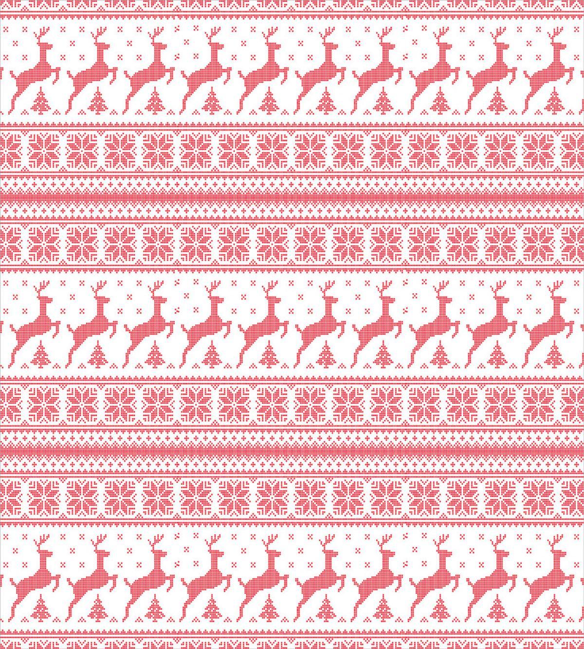 Winter Time Reindeers — Pattern
