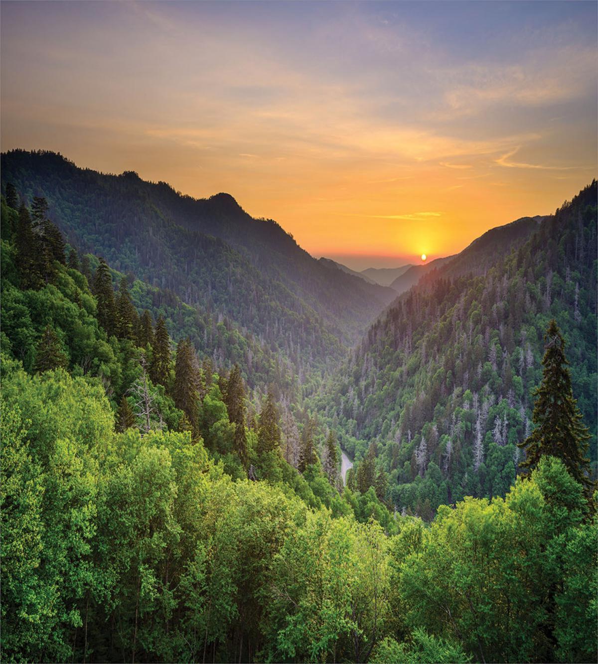Newfound Gap Sunset — Pattern