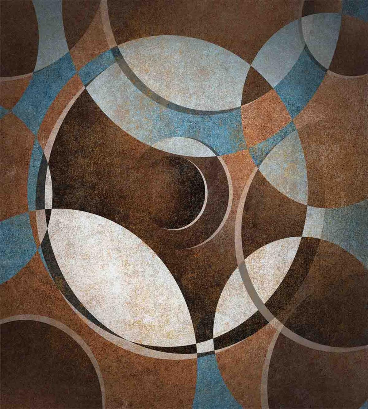 Grunge Vintage Rounds — Pattern