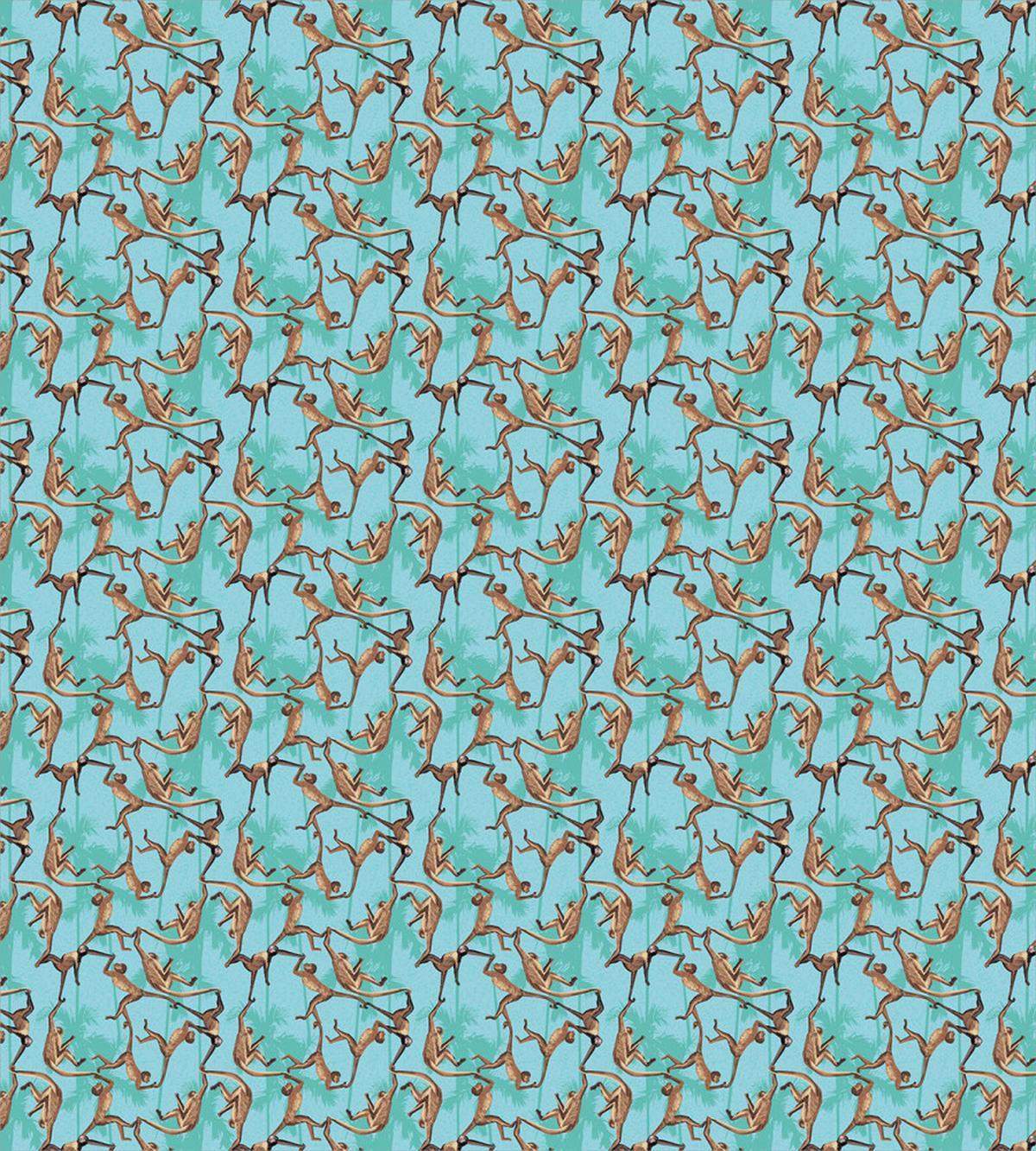 Jungle Animals on Branches — Pattern