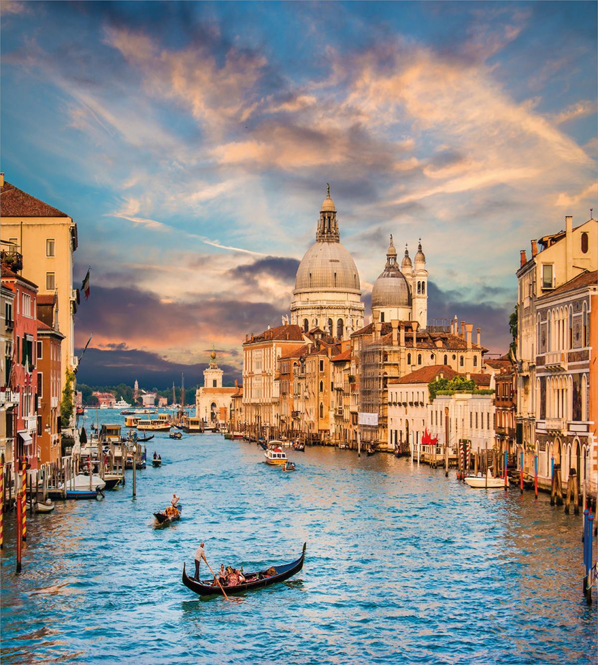 Canal Grande Italy Image — Pattern