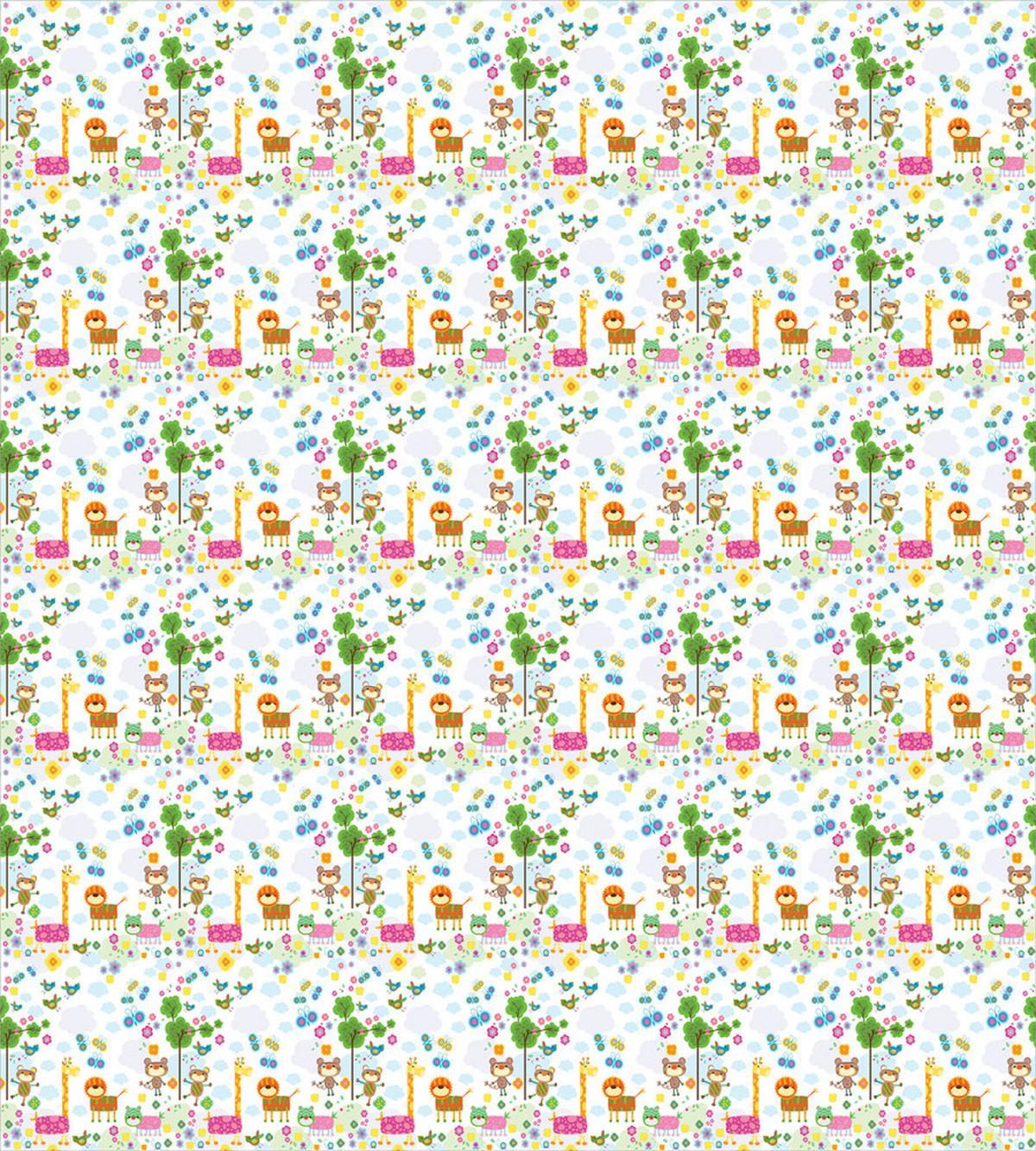 Floral Funny Animals — Pattern