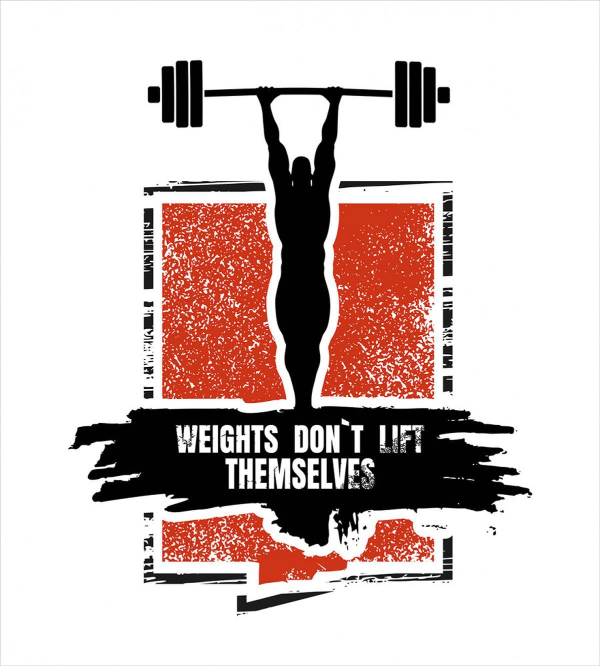 Bodybuilder Barbell — Pattern