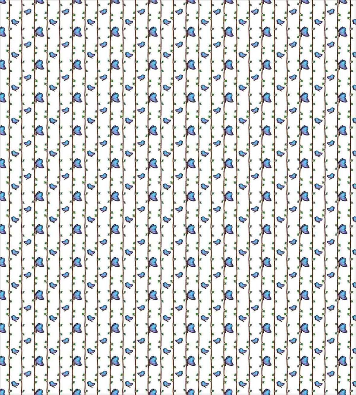 Branches Green Leaves — Pattern